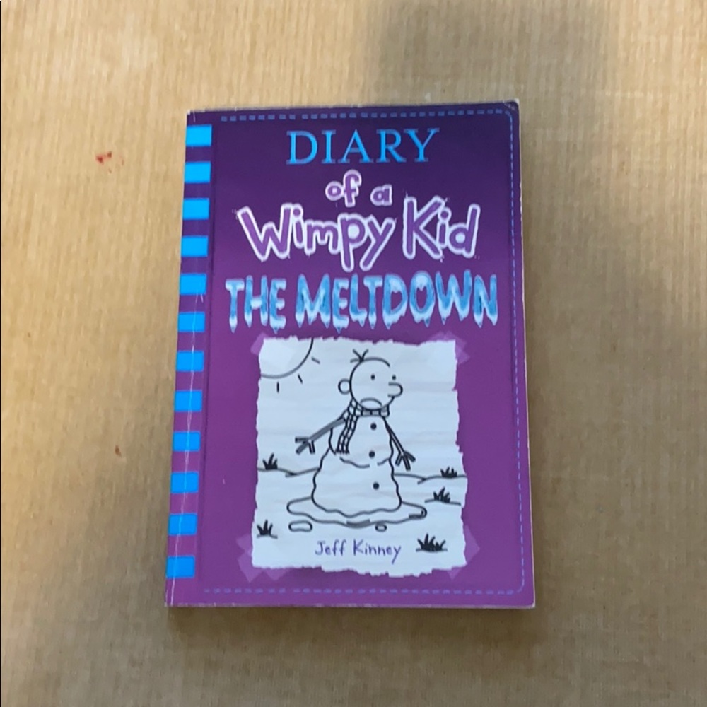 Book diary of a wimpy kid